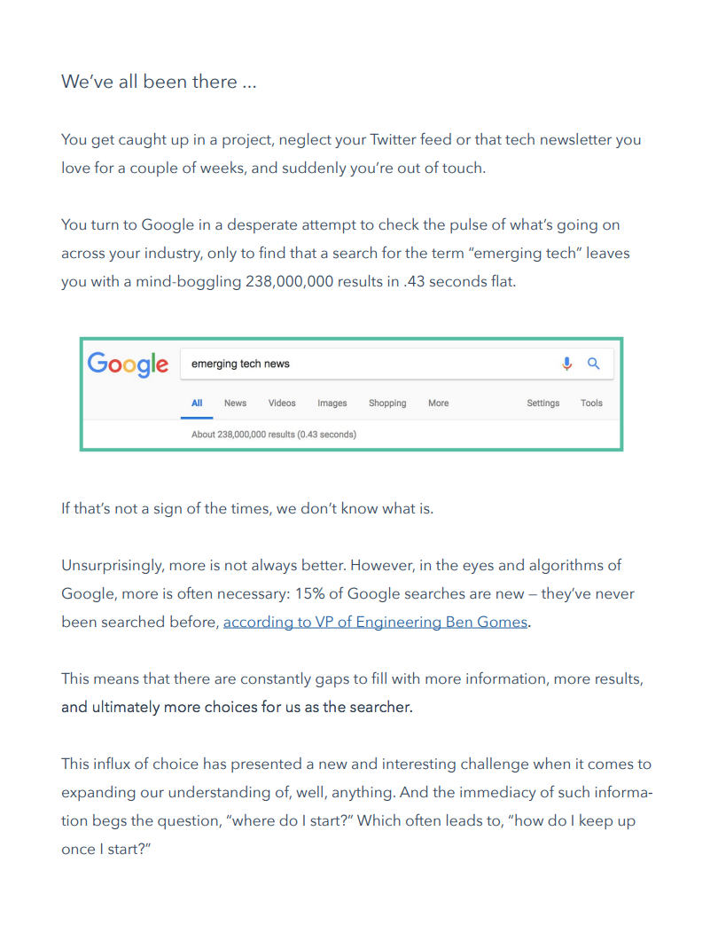 Download the Guide How to Stay Current on Emerging Tech